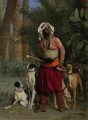 der Neger Meister der Jagdhunde griechisch Araber Orientalismus Jean Leon Gerome